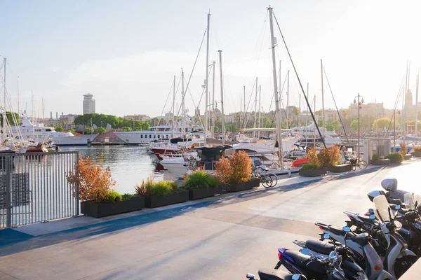 Rambla Maritim, Barcelona, Spanje Spanje — Stockfoto