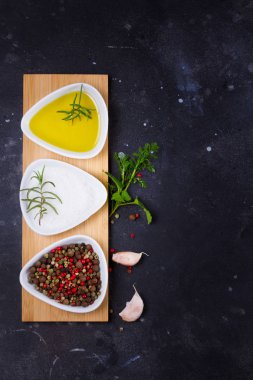 Baharatlı yemek arkaplanı