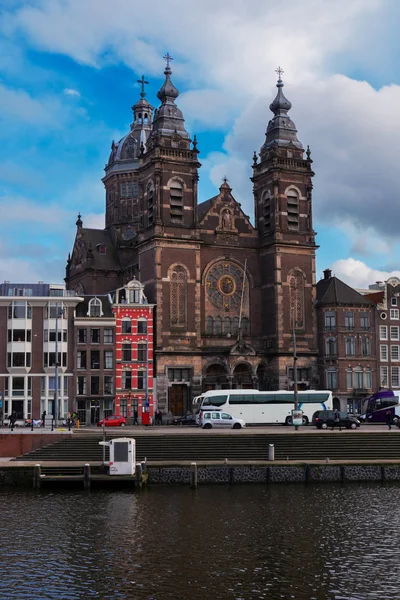 Kerk van Sint Nicolaas, amsterdam — Stockfoto