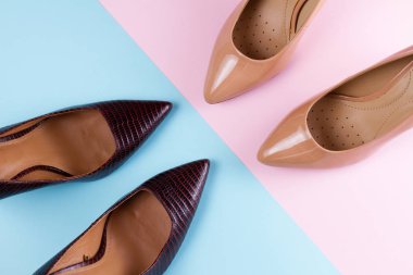 zarif yüksek topuk ayakkabı