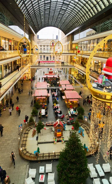 Berlin Mall stands de Navidad — Foto de Stock