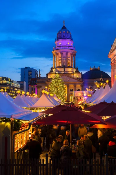 Рождественский рынок в Берлине — стоковое фото
