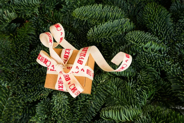 Dando presente de Natal — Fotografia de Stock