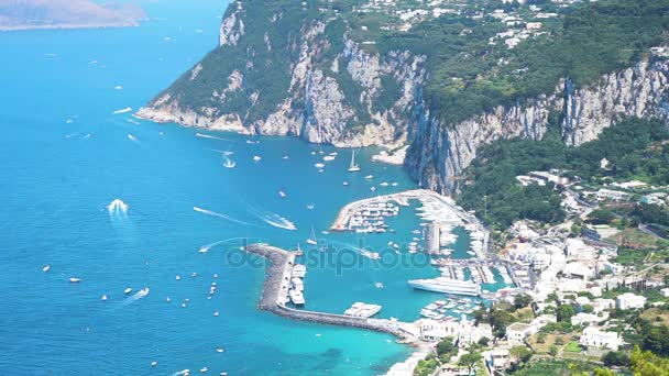 Insula Capri, Italia — Videoclip de stoc