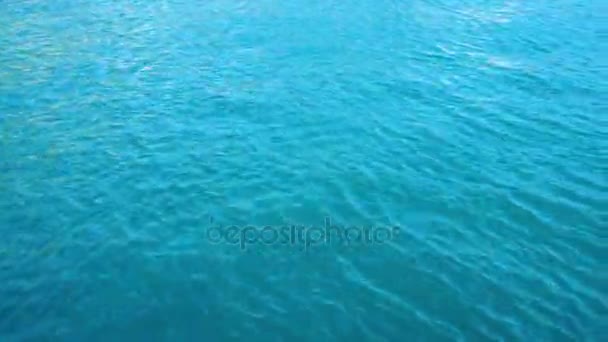 Acqua di mare pulita — Video Stock