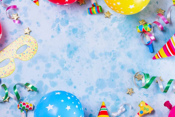 Carnaval colorido brilhante ou cena de festa — Fotografia de Stock