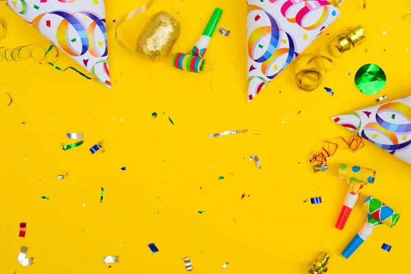 Ljusa färgglada karneval eller partyscen — Stockfoto