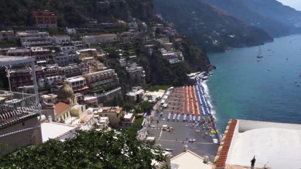 Positano resort, Italia — Vídeo de stock