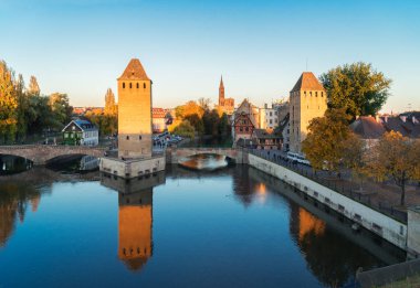 Fransa 'nın eski Strasbourg kasabası