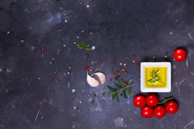 Baharatlı yemek arkaplanı