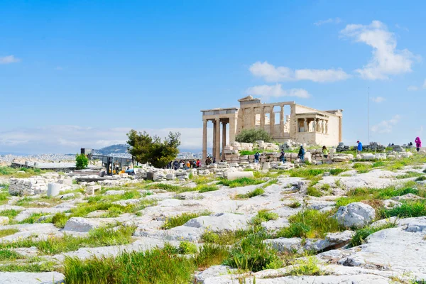雅典雅典卫城的神殿 — 图库照片
