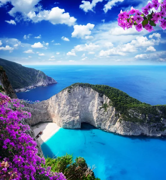 Hermoso paisaje de la isla de Zakinthos — Foto de Stock