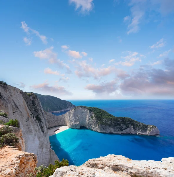 Zakinthos szigetének gyönyörű lanscape-ja — Stock Fotó