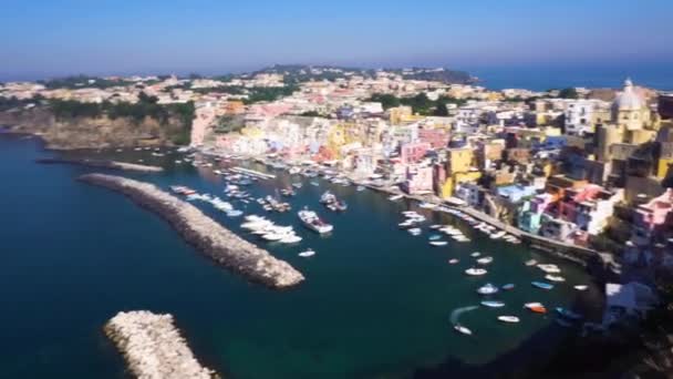 Insel Procida, Italien — Stockvideo