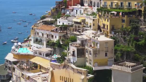 Positano resort, Włochy — Wideo stockowe