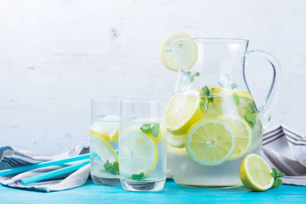 Lemonade homemade drink — Stock Photo, Image