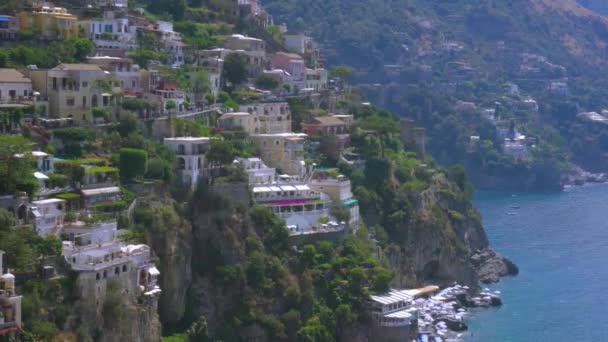 Positano resort, Ιταλία — Αρχείο Βίντεο