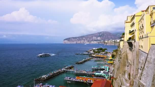 Sorrento, Güney İtalya — Stok video