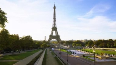 Eiffel turu ve Trocadero, Paris 'ten