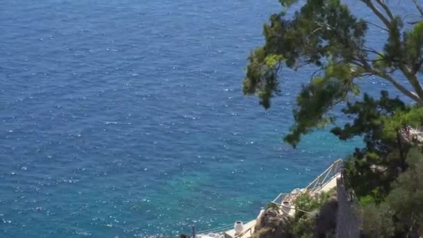 Остров Капри, Италия — стоковое видео