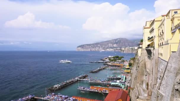 Sorrento, Güney İtalya — Stok video
