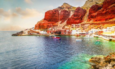 Amoudi Körfezi, Santorini, Yunanistan