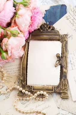 Pembe ve beyaz çiçek açan güller