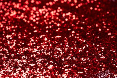 kırmızı parıltılı bokeh arkaplanı