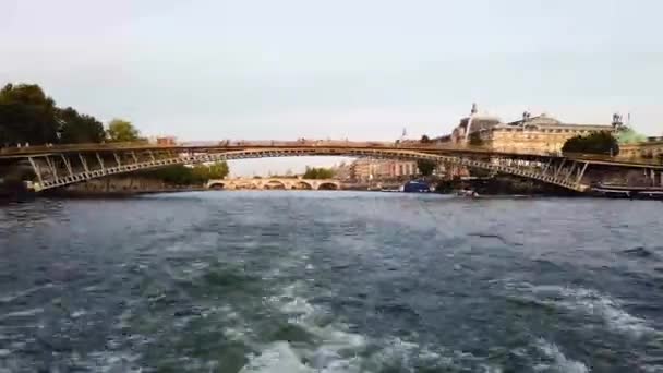 巴黎的桥梁 — 图库视频影像
