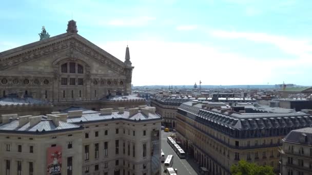 Opera, paris, Fransa — Stok video