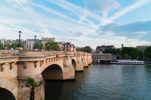 Pont des Arts, Paříž, Francie — Stock fotografie