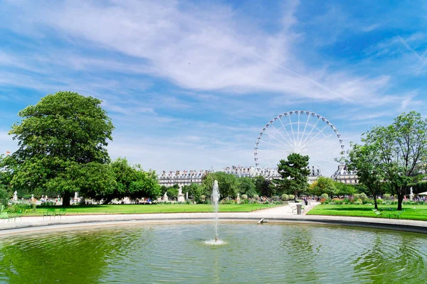 Jardim das Tulherias, Paris — Fotografia de Stock