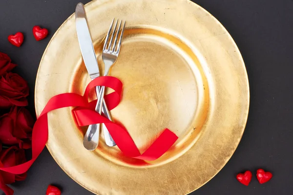 Valentinstag-Dinner — Stockfoto