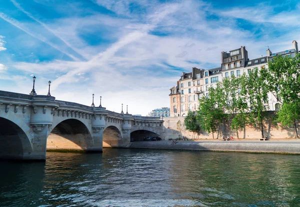 Pont des Arts, Paris, Fransa — Stok fotoğraf