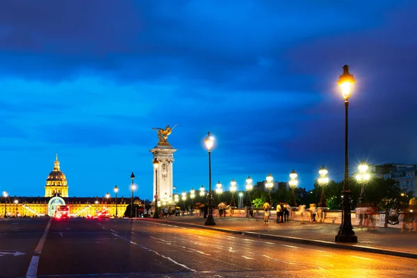 Brücke von Alexandre III, Paris, Frankreich — Stockfoto