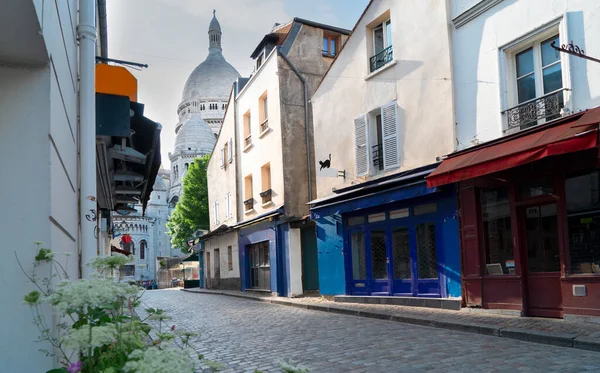 Paisaje urbano Mont Matre, Paris, Francia —  Fotos de Stock