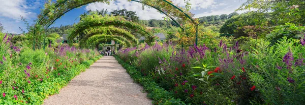 Gverny grüne Gartengalerie — Stockfoto