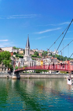 Lyon, Fransa Güzel bir yaz gününde