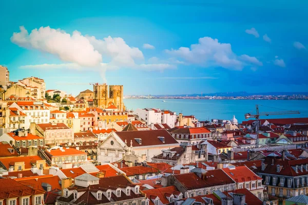 Skyline of Lisbon, Portugal — Stock Photo, Image