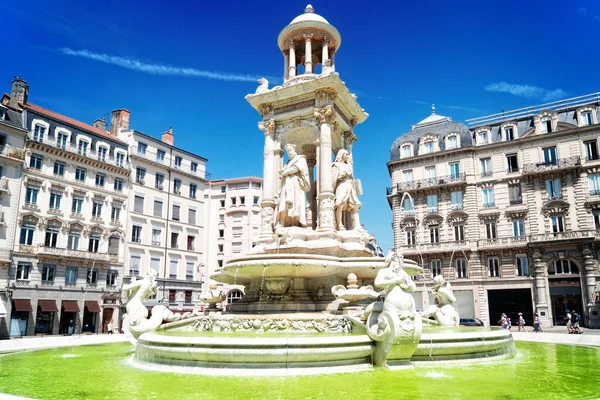 stock image Lyon, France in a beautiful summer day