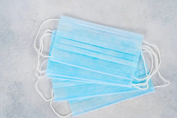 Mavi üzerine sağlık konsepti