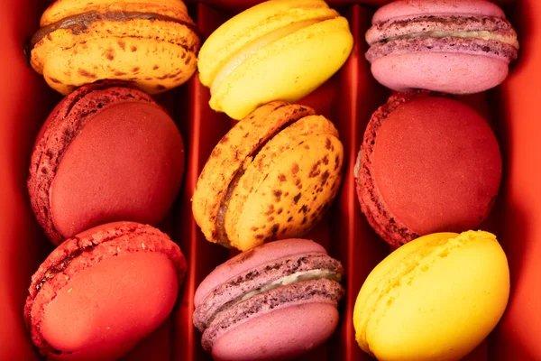 Confiserie de macarons frais — Photo