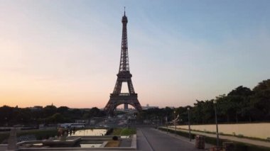Eiffel turu ve Trocadero, Paris 'ten