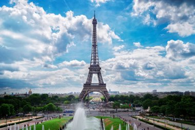 Eiffel turu ve Trocadero, Paris 'ten