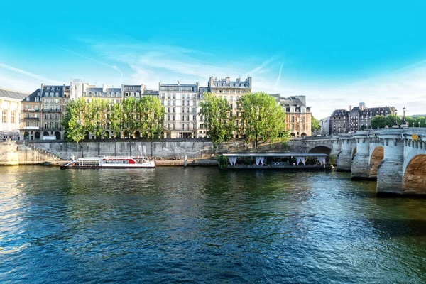 Pont des Arts, Paris, Fransa — Stok fotoğraf