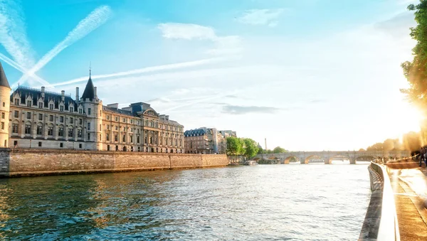 Pont des Arts, Paris, Frankreich — Stockfoto