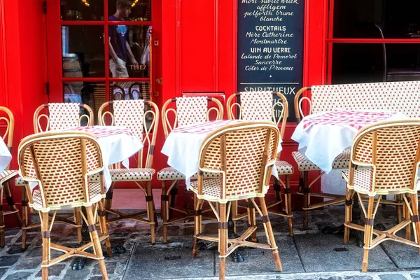 Monmartre cafe, Paris, France — Stock Photo, Image