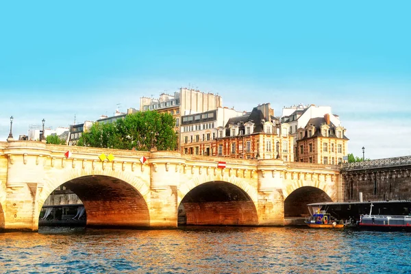 Pont des Arts, Paris, Fransa — Stok fotoğraf