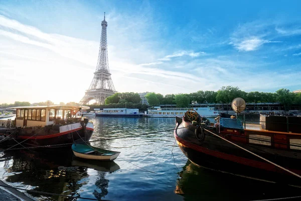 Seine Nehri üzerinde Eyfel turu — Stok fotoğraf