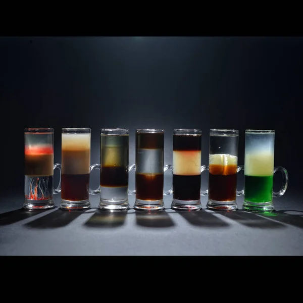 Alcoholische Cocktail Voor Een Bar Rechtenvrije Stockfoto's